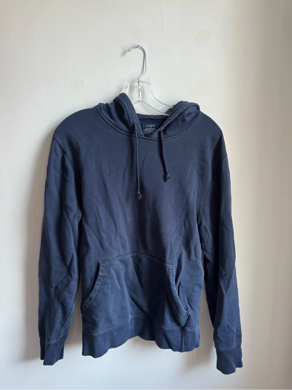 J. Crew Men’s Navy Blue Pullover Hoodie